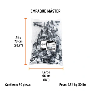 Truper Válvula completa LP3 para fumigadores FUM-12, 16 y 20