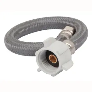 45503 / FWC-P30VL Foset Manguera p/WC, vinilo gris, 3/8
