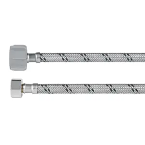 Foset Manguera p/WC, acero inox, 1/2