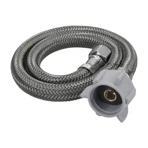 45505 / FWC-P50VL Foset Manguera p/WC, vinilo gris, 3/8