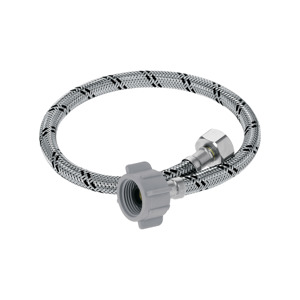 Foset Manguera p/WC, acero inox, 1/2