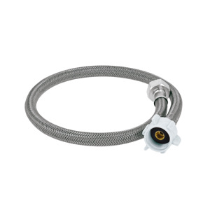 Foset Manguera p/WC, vinilo gris, 1/2