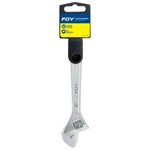 Llave ajustable cromada Foy