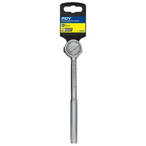 Foy-140439 / 140439 Matraca reversible cabeza redonda, para dado cuadro de 3/8" Foy