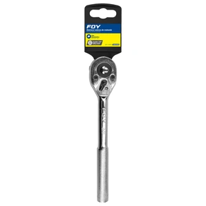 Foy-140440 / 140440 Matraca reversible cromada, para dado cuadro de 3/8" Foy
