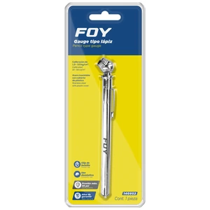 Gauge tipo lápiz 50 PSI, 30.90 cm Foy