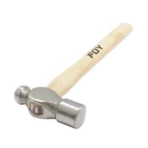 Foy-141833 / 141833 Martillo de bola pulido con mango de madera de 15", 24 oz Foy