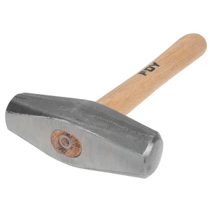 Foy-141891 / 141891 Marro tipo barril con mango corto de madera de 12", 3 lb Foy