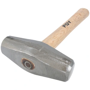 Foy-141892 / 141892 Marro tipo barril con mango corto de madera de 12", 4 lb Foy