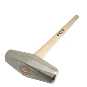 Foy-141894 / 141894 Marro tipo barril con mango largo de madera de 36", 8 lb Foy