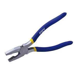 Foy-142032 / 142032 Pinza para electricista con mango con doble plastisol de 8" corte lateral Foy