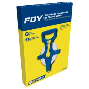 Foy-142086 / 142086 Cinta larga de fibra de vidrio tipo cruceta 100 m Foy