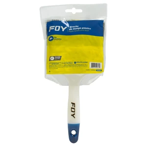 Foy-142656 / 142656 Brocha de cerdas naturales con mango plástico 4" Foy
