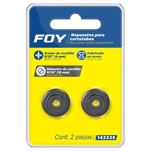 Foy-143335 / 143335 Repuesto de cuchilla para cortatubos 143305 Foy