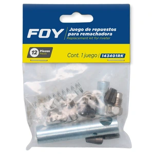 Foy-143401RK / 143401RK Juego de refacción para remachadora manual de nariz larga Foy