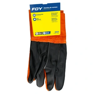 Guantes de carnaza puño largo unitalla Foy