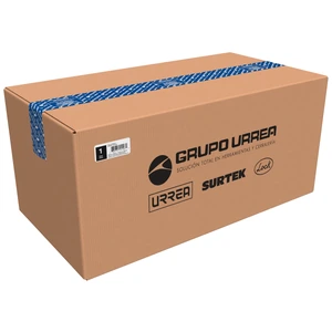 Foy-CMF16 / CMF16 Caja portaherramientas metálica color azul con charola 16" x 7" x 6" Foy