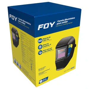 Foy-CSF01 / CSF01 Careta electrónica para soldar con panel solar Foy