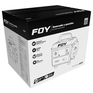 Foy-GG307 / GG307 Generador a gasolina 700 W, 63 cc, voltaje de salida 120 V Foy