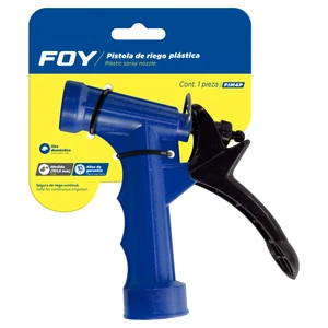 Pistola para riego plástica 3/4" GHT, 4" Foy