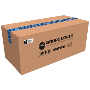 Foy-TBF12 / TBF12 Caja portaherramientas metálica color azul sin charola 17" x 6" x 6" Foy