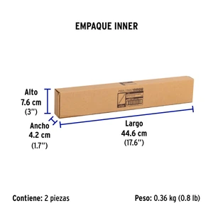 Volteck Luminario lineal ultra delgado de LED 6 W para gabinete