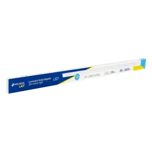 Luminario lineal delgado de LED 36 W para gabinete, Volteck