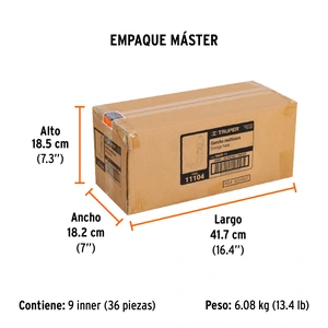 Gancho multiusos para colgar, 10 cm, TRUPER