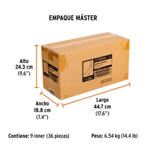 Gancho multiusos para colgar, 13 cm, TRUPER