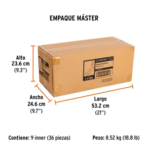 Gancho multiusos para colgar, 18 cm, TRUPER