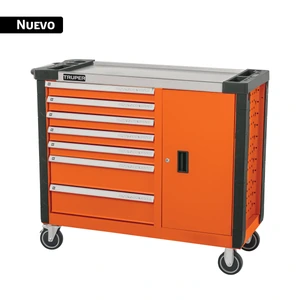 104484 / GAMO-7350 Gabinete metálico móvil, 7 cajones, capacidad 350 kg, TRUPER