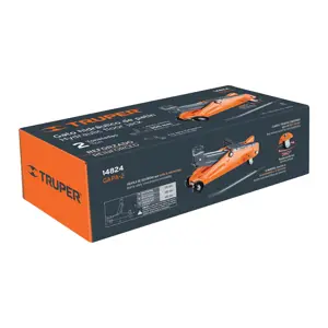 14824 / GAPA-2 Gato hidráulico de patín, 2t, 50 movimientos, Truper