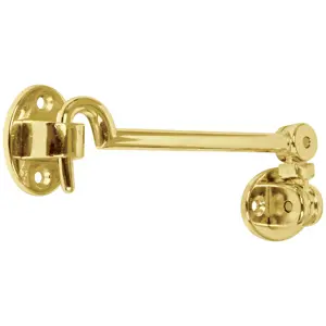 43645 / GAPU-1 Gancho latonado para puerta, Hermex