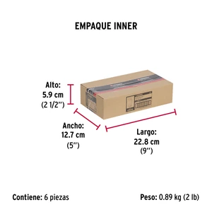 Gancho cromado para puerta, Hermex
