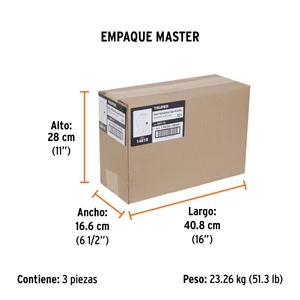 Gato hidráulico de botella de 12 Ton, Truper