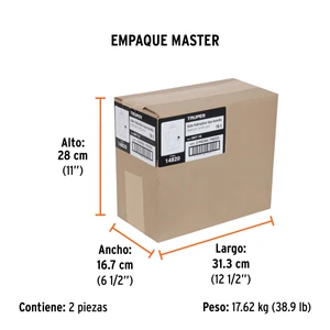 Gato hidráulico de botella de 16 Ton, Truper
