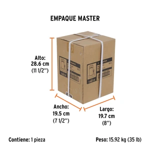 Gato hidráulico de botella de 32 Ton, Truper