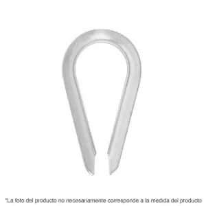 49918 / GC-1/2 Bolsa con 5 guardacabos para cable de acero de 1/2