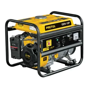 26033 / GEN-10P Generador portátil 1.1 kW motor a gasolina, Pretul