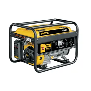 26034 / GEN-25P Generador portátil 2.8 kW motor a gasolina, Pretul