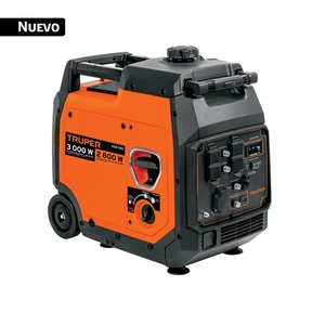 103773 / GEN-350 Generador inversor silencioso 3 kW, encendido manual, TRUPER