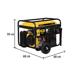 Generador portátil 6.6 kW motor a gasolina, Pretul