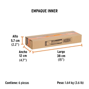 Desarmador plano de golpe 5/16