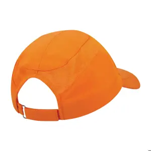 Gorra color naranja, 100% poliéster, Truper