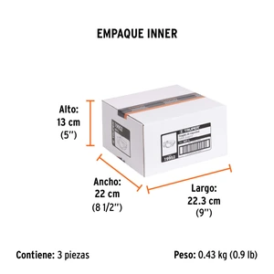 Goggles de seguridad ultra ligeros, antiempaño, Truper