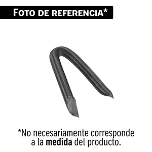 40264 / GRA-1NB Bolsa con 1 kg de grapas 1' negras p/alambre de púas, FIERO