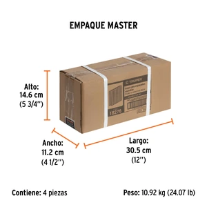 Truper Caja con 5000 grapas corona 1/4