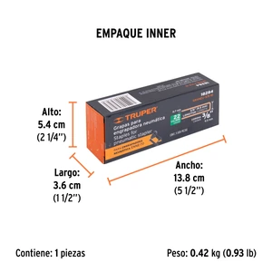 Truper Caja con 5000 grapas corona 3/8