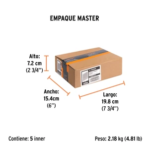 Truper Caja con 5000 grapas corona 3/8