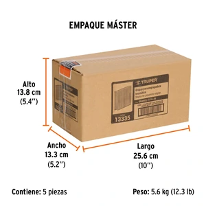 Truper Caja con 1000 grapas corona 7/16